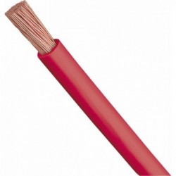 Cabo Flexível 10MM 750V Vermelho por Metro