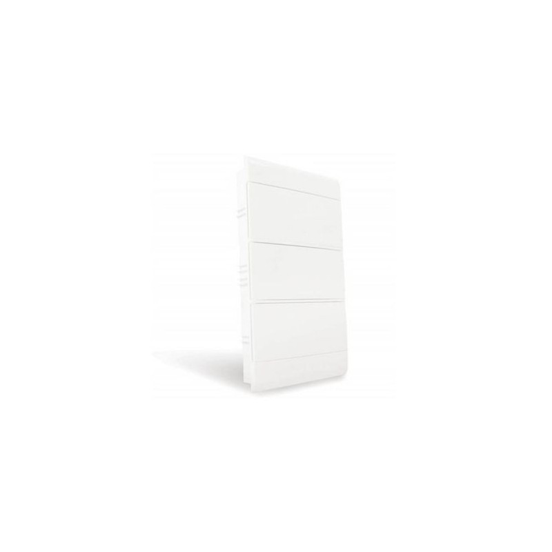 Centrinho PVC STECK OURO Embutir 36 DIN Porta Branco