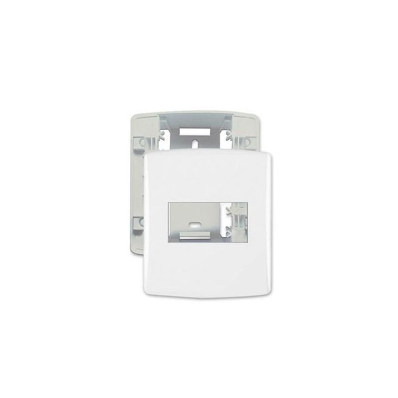 Linha Siena Fácil 6339 Caixa + Placa 1 Modulo Branco