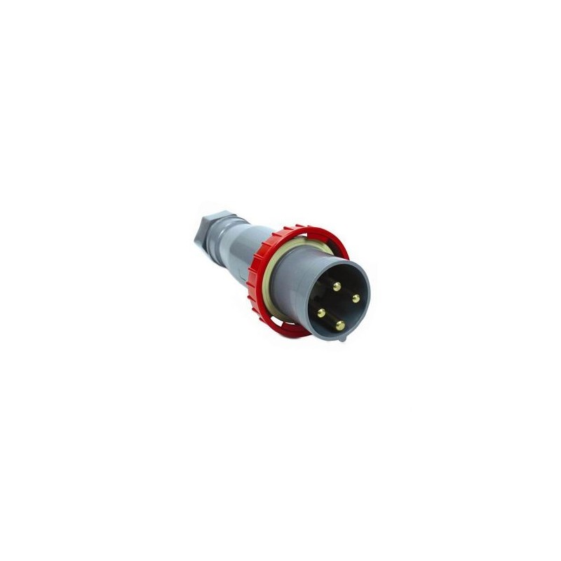 Plug Industrial NEWKON 3P+T 63A 380V Vermelho 4576